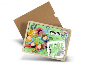 Promotional Pine Wooden Jigsaw Puzzles (12Pcs)