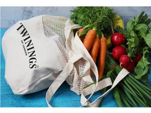 Promotional Cotton Canvas Mesh Shopping Bags (130gsm)