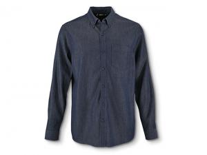 Promotional Mens Long Sleeves Denim Shirts (170gsm)