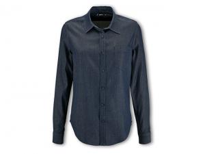 Promotional Womens Long Sleeves Denim Shirts (170gsm)