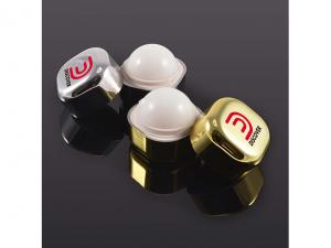 Promotional Metallic Vanilla Lip Balm Cubes (6.5g)