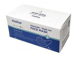 Promotional Virafree Type IIR L3 Surgical Face Masks  (4Ply, TGA Approved)
