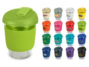 Promotional Sawyer Borosilicate Glass Coffee Cups (350ml)