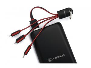 Promotional 3-In-1 Flat LED Charging Cables