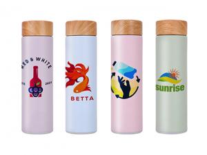 Promotional Double Walled Stainless Steel Infuser Bottles (500ml)