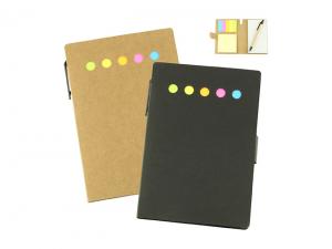 Promotional Notebooks With Sticky Notes & Pen (A6)