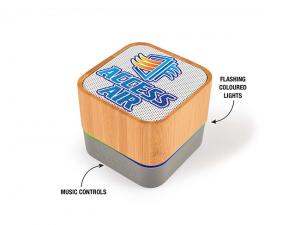 Promotional Blake Bamboo Bluetooth Speakers