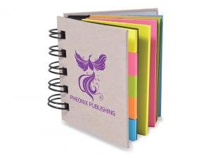 Promotional Eco Sticky Notes Spiral Notepads