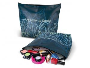 Promotional Leather Look PU Cosmetic Bags With Gusset (Large)