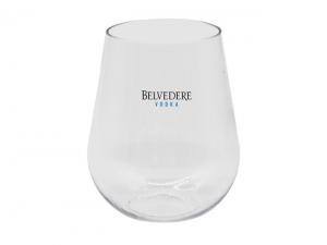 Promotional Stemless Shatterproof PET Wine Glasses (410ml)