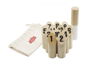 Promotional Eco Wooden Skittle Throws