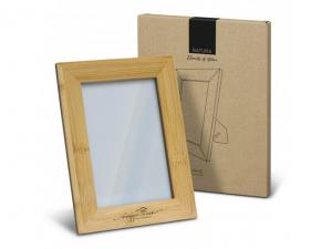 Promotional Natural Bamboo Photo Frames (6 x 4")