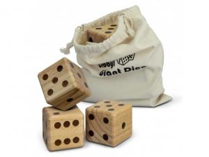 Promotional Oversized Outdoor Dice - Set of Six (9cm)