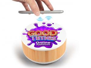 Promotional Bluetooth Speakers with Wireless Charger
