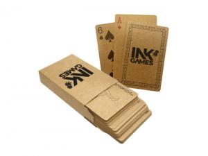 Promotional Eco Recycled Custom Playing Cards (Optional Printed Cards)