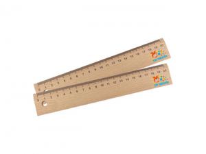 Promotional 20cm Beech Wood Rulers