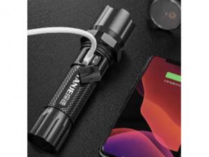 Promotional 2 in 1 Power Banks Torches (1200mAh)