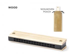 Promotional Durable Pine Wood Harmonica