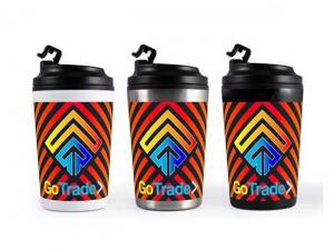 Promotional Stainless Steel Coffee Cups (400ml)