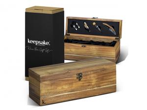 Promotional Keepsake Wine Box Gift Set