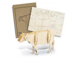 Promotional Basswood Model Cows