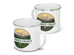 Promotional Stainless Steel Enamel Mugs (500ml)