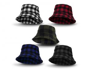 Promotional Premium Plaid Bucket Hats