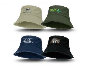 Promotional Buckets Hats (Raw Edge)