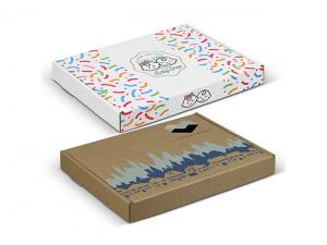 Promotional Die Cut Box with Locking Lid (230x165x22mm)