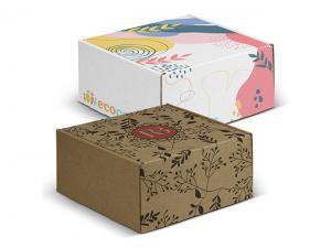 Promotional Die Cut Box with Locking Lid (167x167x83mm)