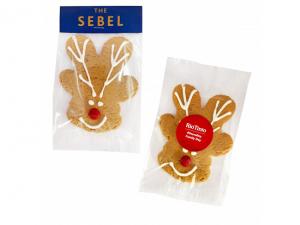 Promotional Gingerbread Reindeer Cookies (50g)
