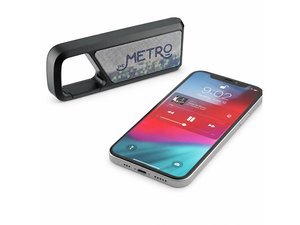 Clip-On Bluetooth Speakers (2W, Portable, Built-In Mic)