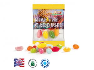 Promotional American Style Jelly Beans Mini Bags (10g)