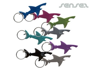 Promotional Bottle Opener Key Ring (Shark)