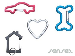 Shaped Keyrings - Carabiners