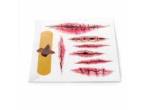 Promotional Wound Temporary Tattoos