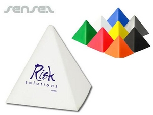 Promotional Pyramid Stress Balls