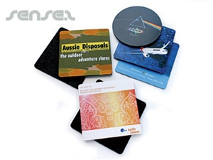 Promotional Rubber Sponge Coasters