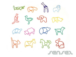 Promotional Paper Clips - Shaped (Animals)
