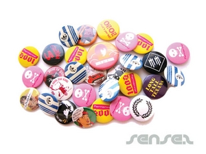 Promotional Tin Button Badges (56mm)