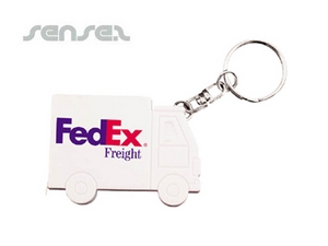 Promotional Measuring Tape Key Chains - Truck