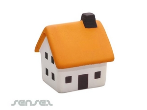 Promotional House Shaped Stress Balls