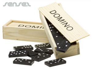 Promotional Domino Sets in Wooden Boxes