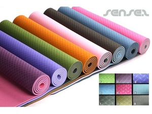 Promotional Textured ECO Yoga Mats (Two Tone)