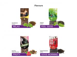 Premium Tea Bags With Teacup Rider