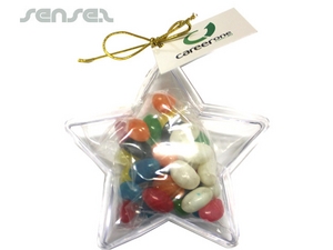 Promotional Star Shaped Lolly Box (50g)