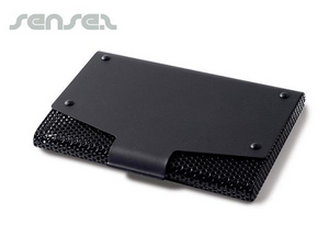 Promotional Black Mesh  Business Card Holders