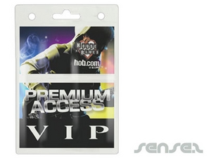 Promotional Double Pocket Lanyard Pouches (110 x 160mm)