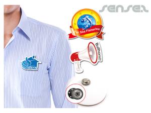 Promotional Shaped Acrylic Badges