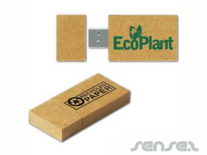 Promotional Recycled Paper USB Sticks (2GB)